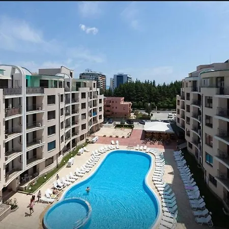 ❤studio With Kitchen Wifi Balcony Pool View ❤uh❤ * Sluneční pobřeží
